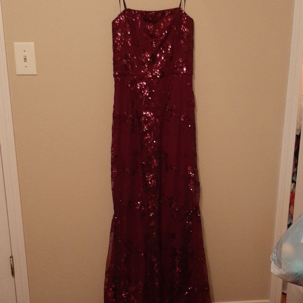 Ruby prom dress
